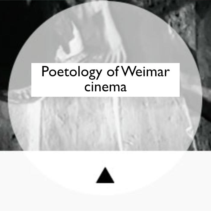 Poetology of Weimar Cinema